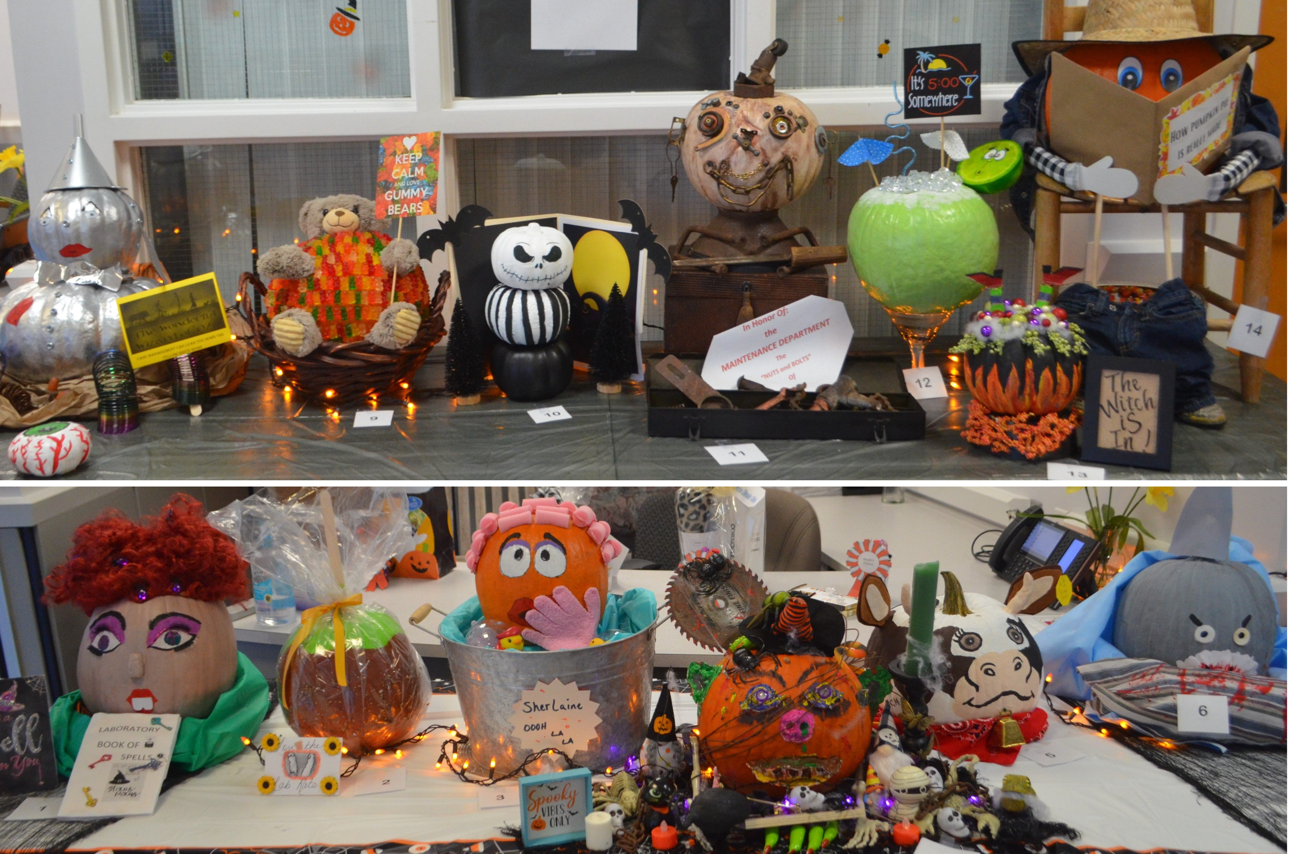 Crenshaw Community Hospital employees enter annual pumpkin decorating ...